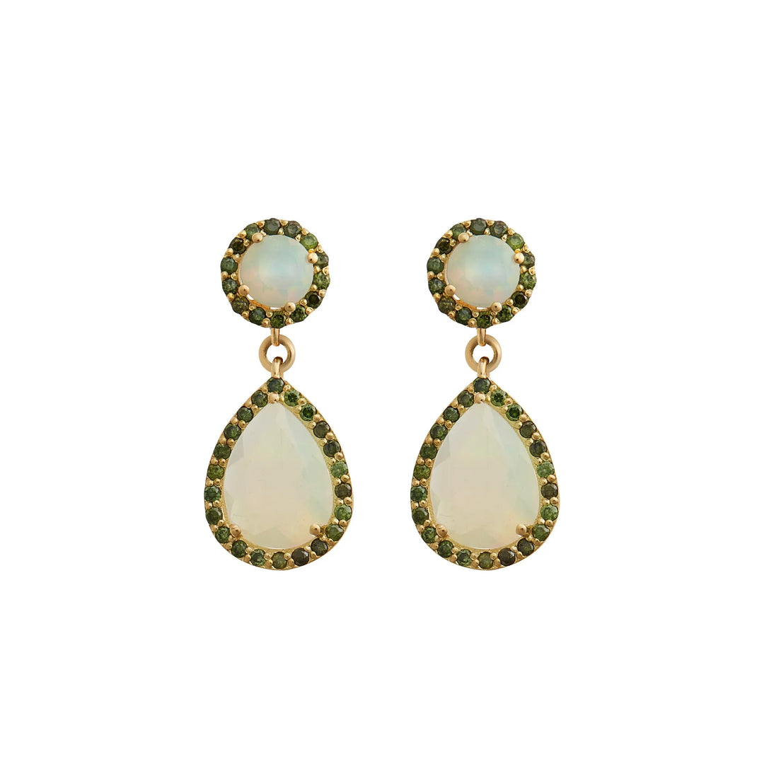 Royal Opal Drops, Earrings, Ileana Makri