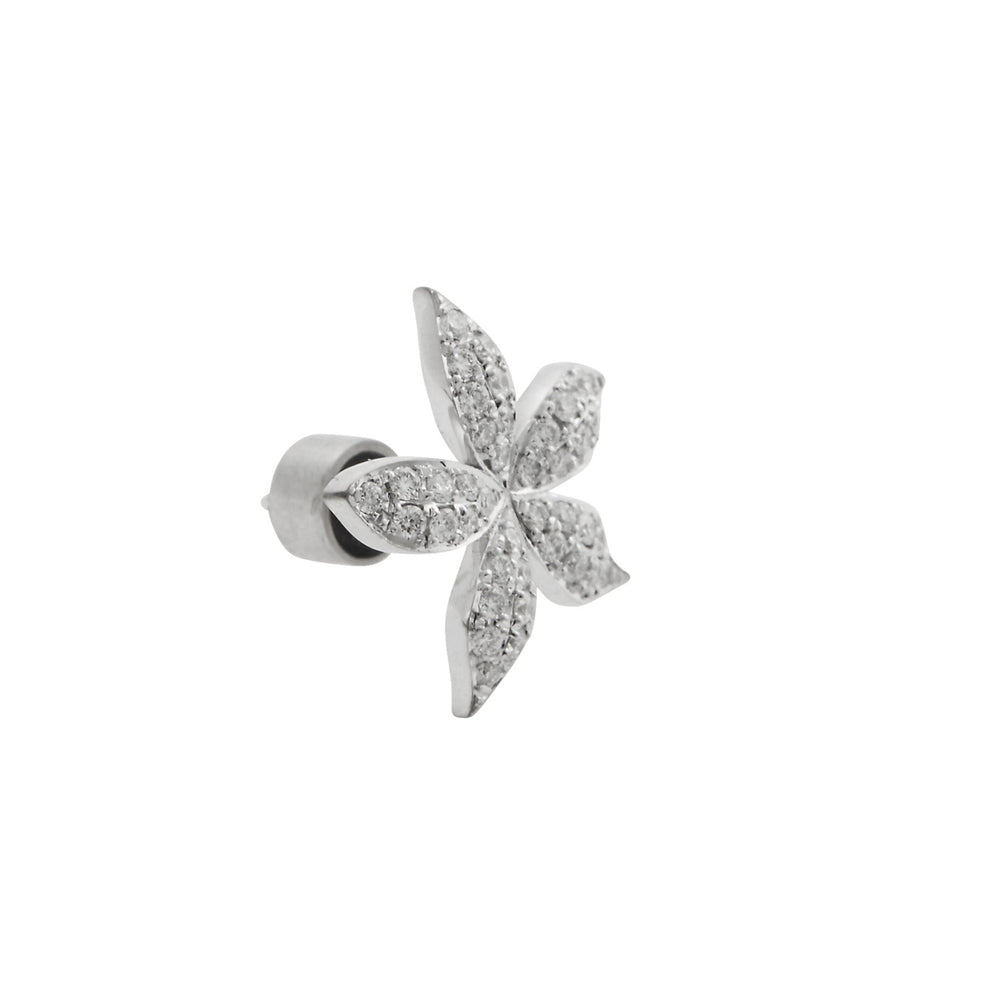 Blossom Studs Pavé W-D-M, Earrings, Ileana Makri