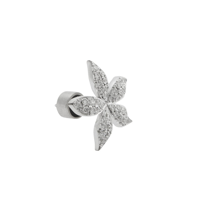 Blossom Studs Pavé W-D-M, Earrings, Ileana Makri