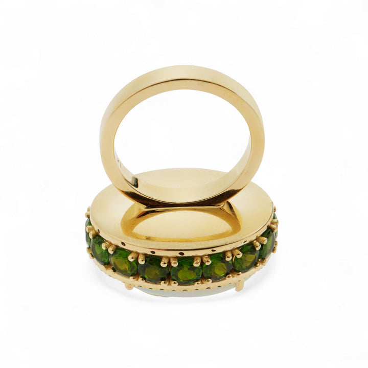Verdant Mirage Opal Ring
