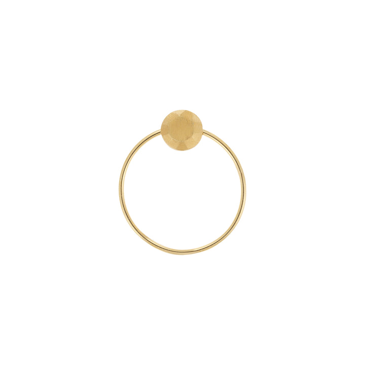 9k Gold Gem Ring