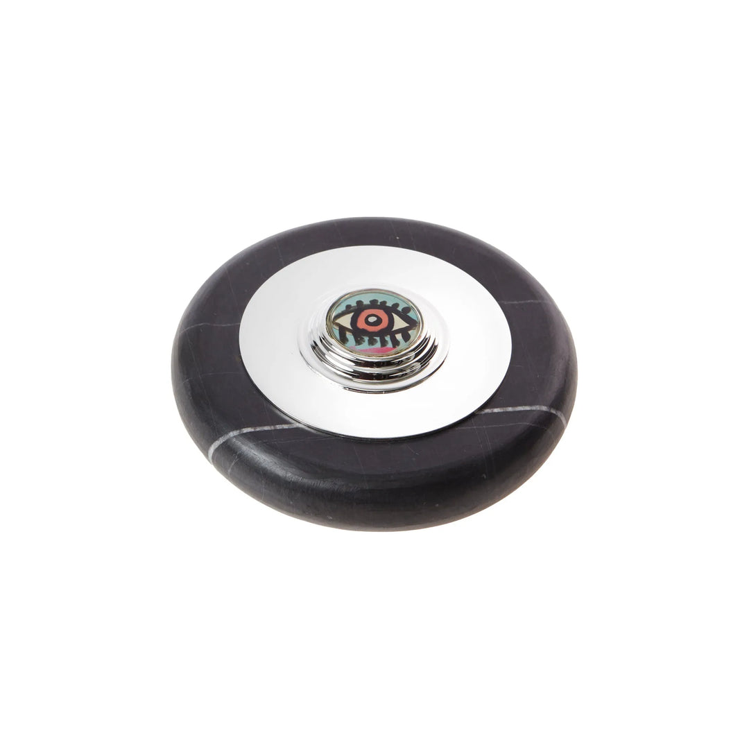 OAK Black Marble Paperweight, Paperweights, Ileana Makri
