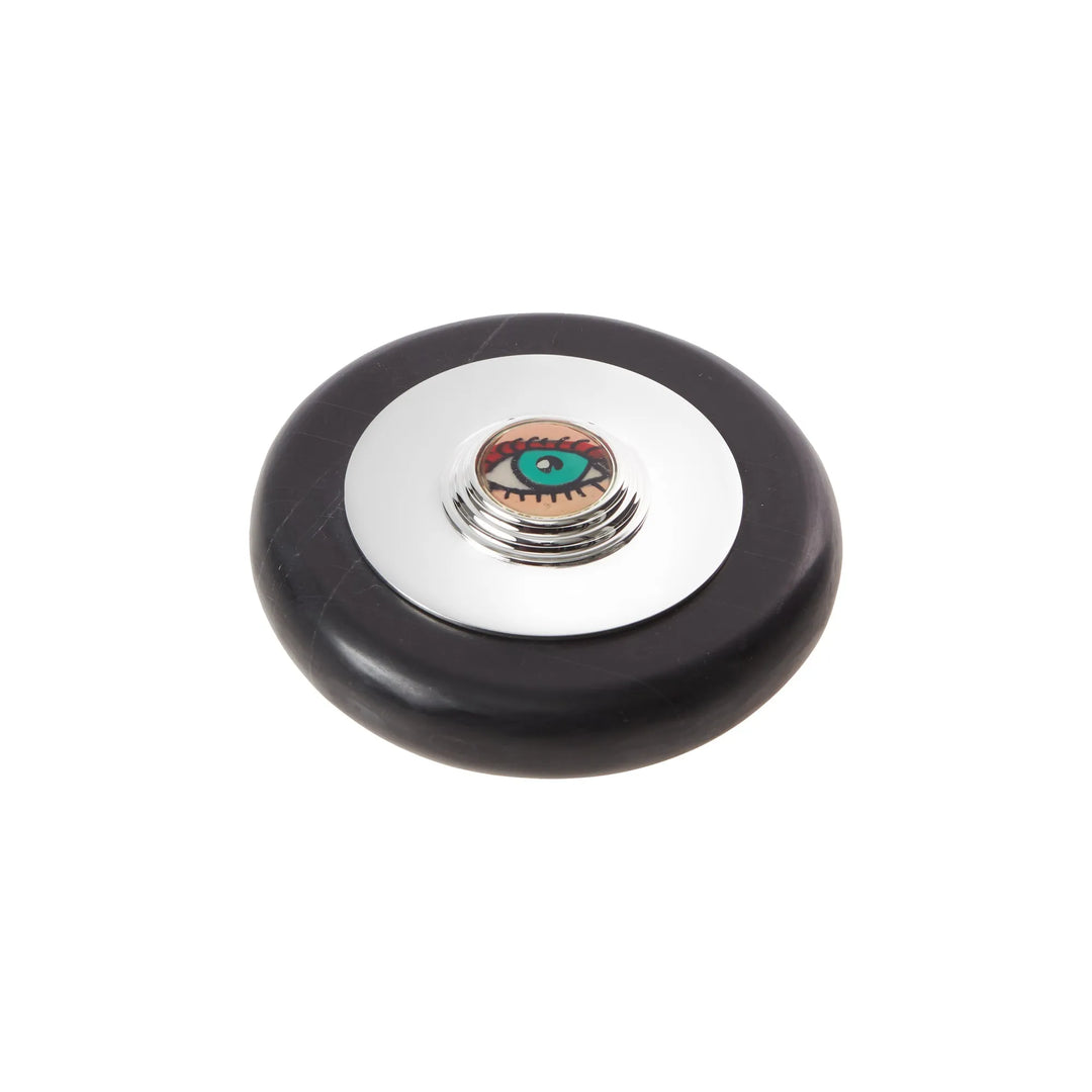 OAK Black Marble Paperweight, Paperweights, Ileana Makri