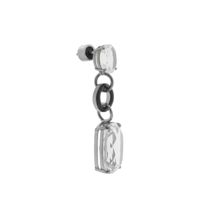 Topaz Twinkler Black Enamel - Eye M Core - Ileana Makri store
