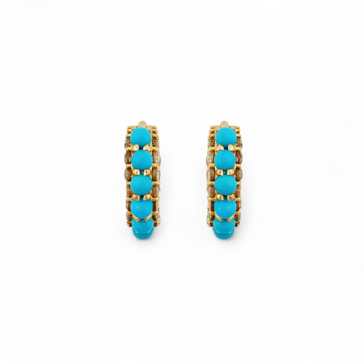 Streamflow Turquoise Hoops