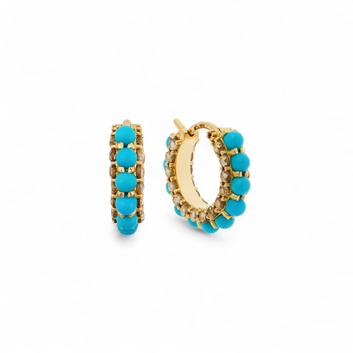 Streamflow Turquoise Hoops