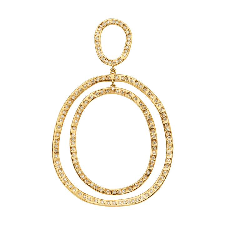 Again Earrings Y-D, Earrings, Ileana Makri