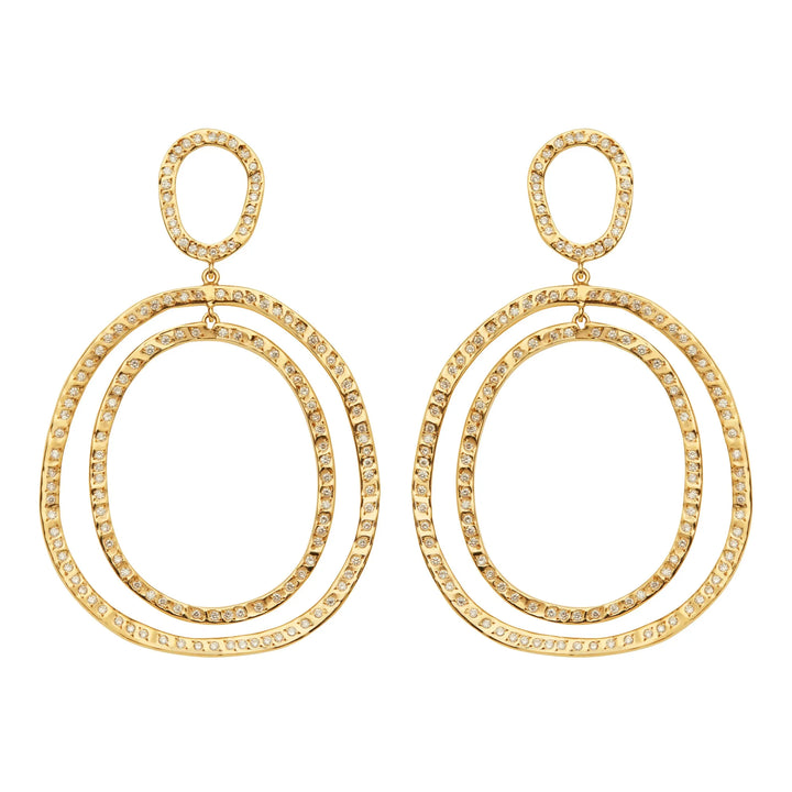 Again Earrings Y-D, Earrings, Ileana Makri