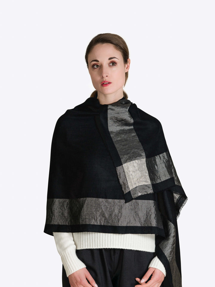 Anita 155 Black, Scarves, Ileana Makri