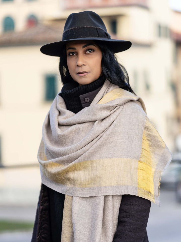 Anita 155 Natural, Scarves, Ileana Makri