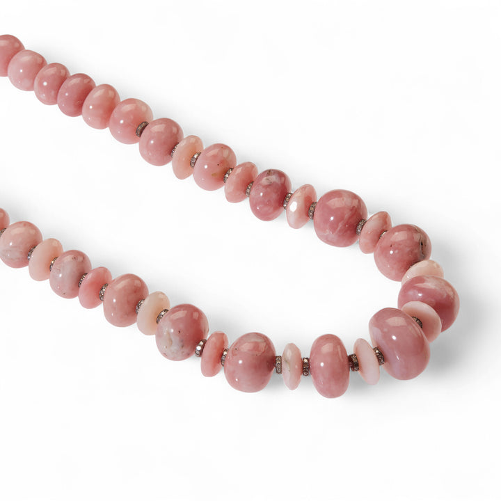 Pink Opal Fantasy Necklace (38cm)