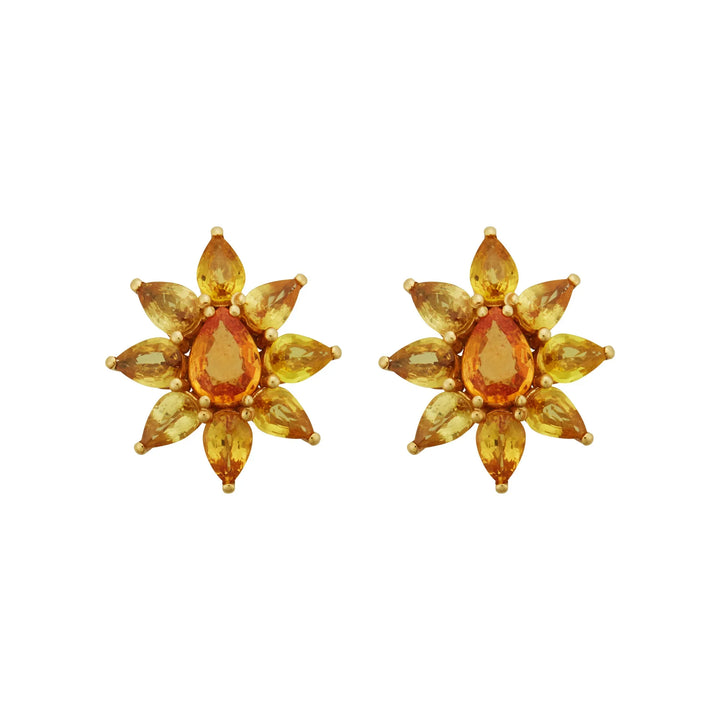 Sunlower Studs Ys-Os - Florescence - Ileana Makri store