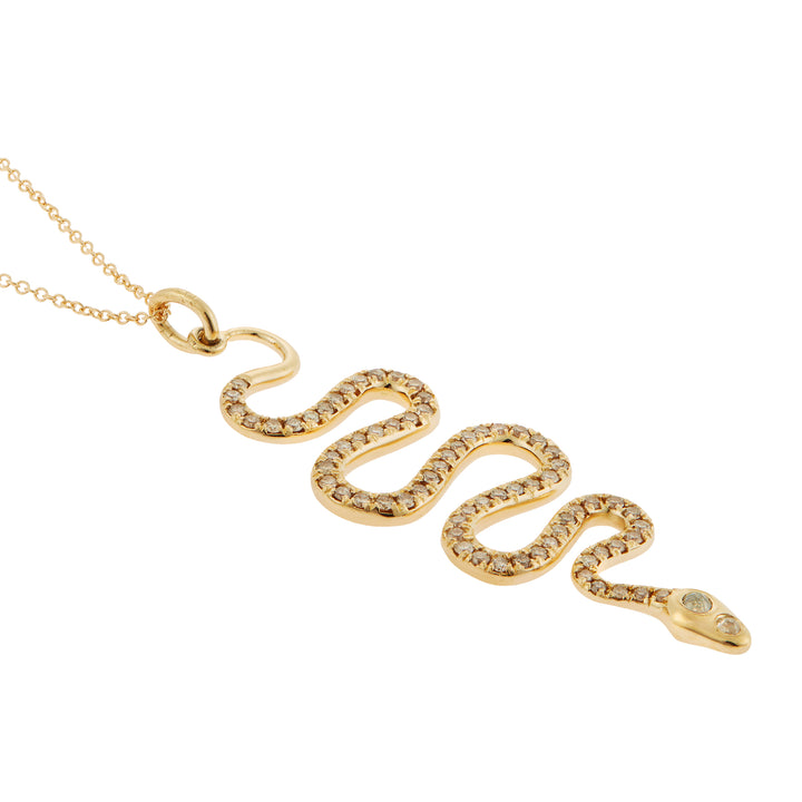 Black Mamba Pendant Y-CHD-RDS, Charms & Pendants, Ileana Makri