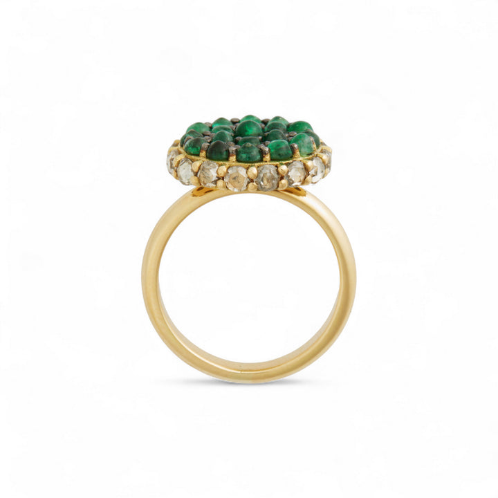 Emerald Spin Ring