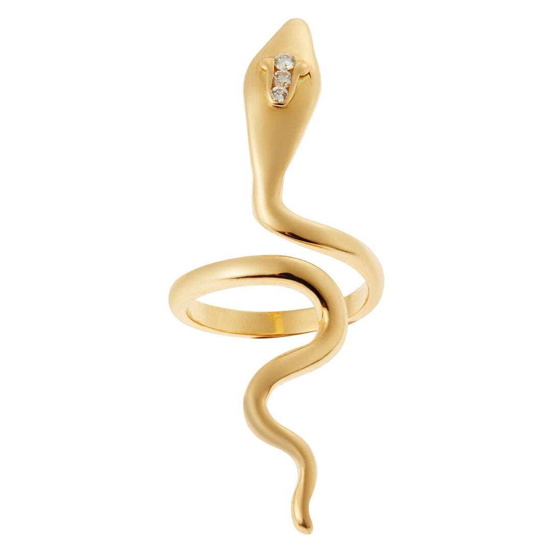 Cobra Yellow Gold Y-D - SNAKES - Ileana Makri store