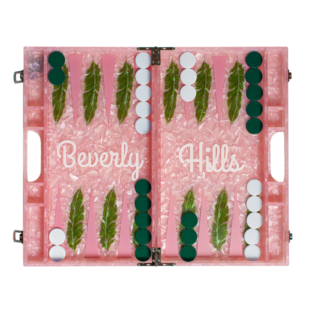 Beverly Hills Backgammon - MaisonGames - Ileana Makri store