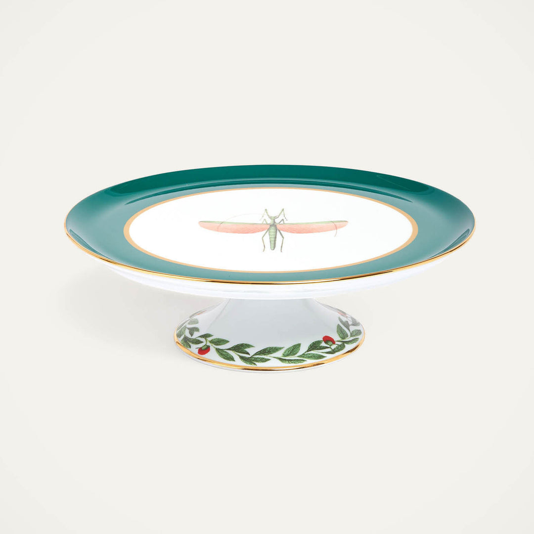 Libellula Green Cake Stand, Home and Decor, Ileana Makri