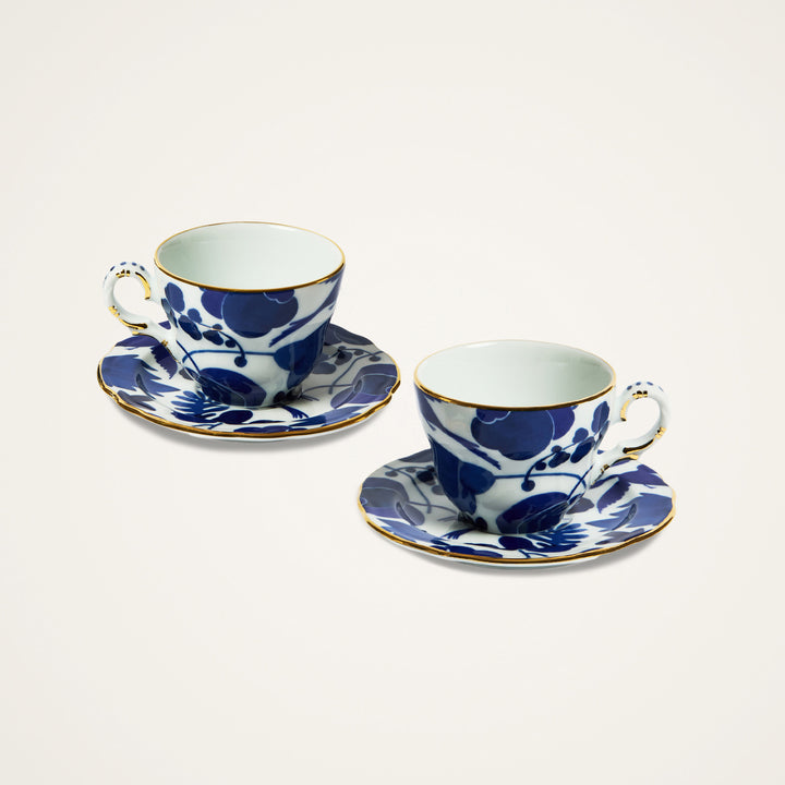 Wildbird Blue Mama Tea Cup (Set Of 2)