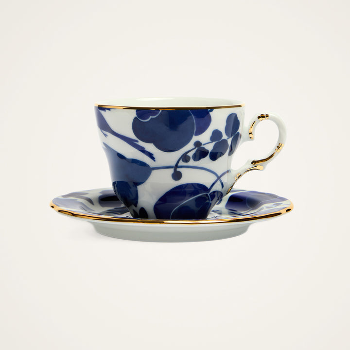 Wildbird Blue Mama Tea Cup (Set Of 2)