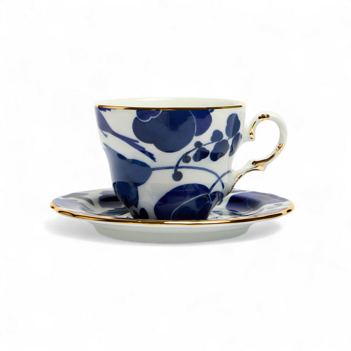 Wildbird Blue Mama Tea Cup (Set Of 2)