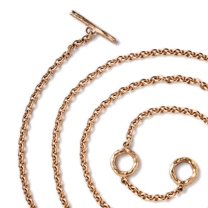 18k Rose Gold Hydrangea Petal Pendant, Charms & Pendants, Ileana Makri