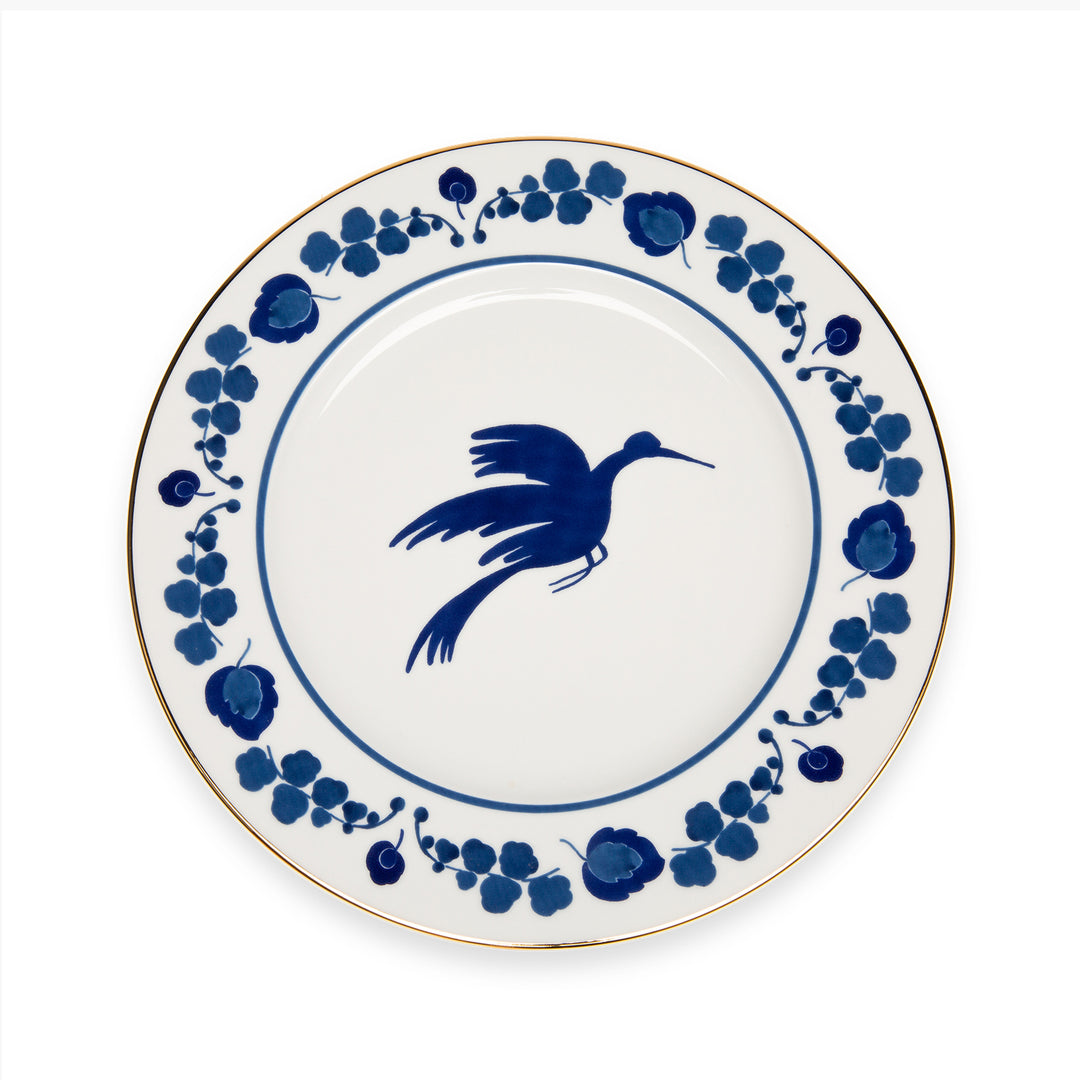 Wildbird Blue Charger Plate, Home and Decor, Ileana Makri
