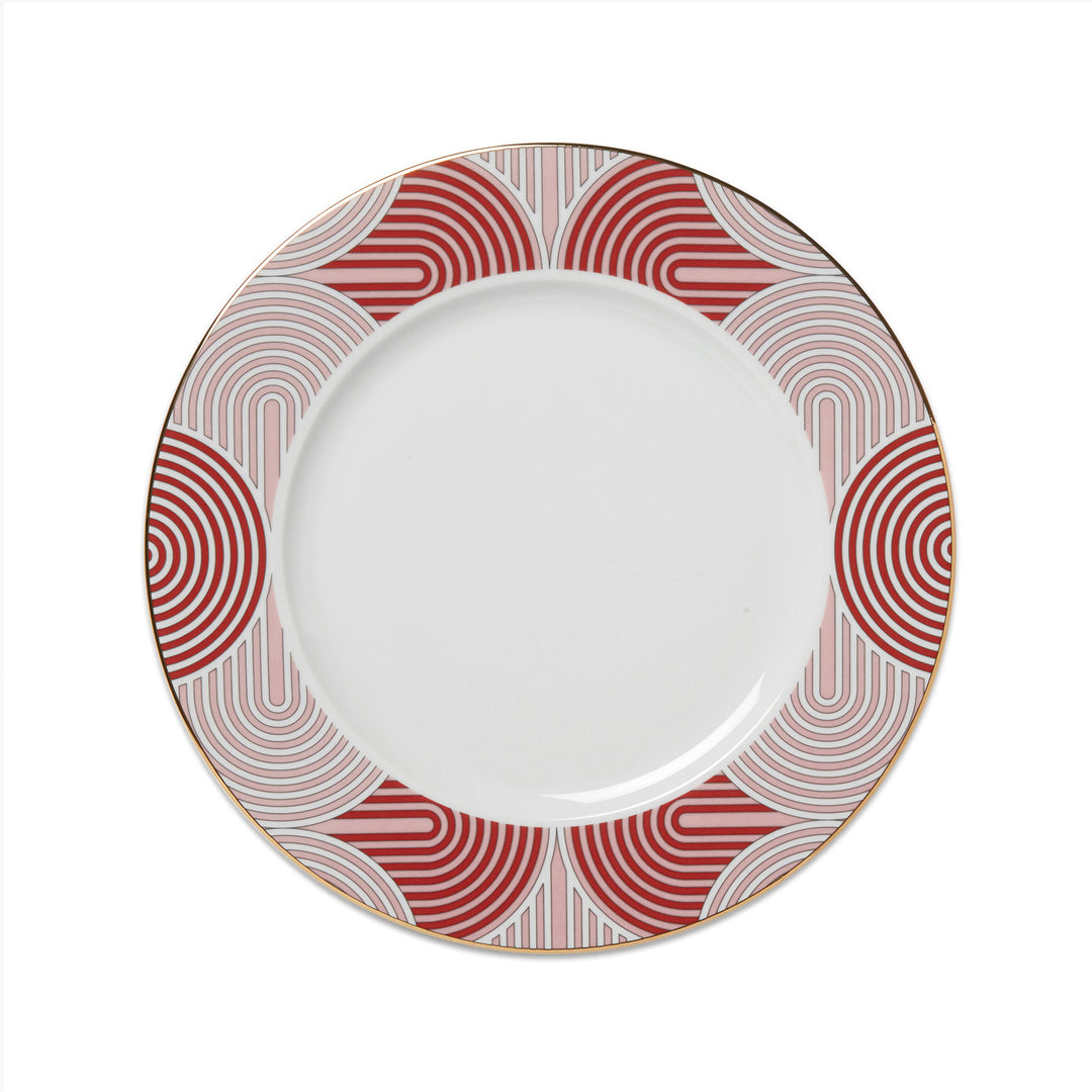 Slinky Rosso Charger Plate, Home and Decor, Ileana Makri