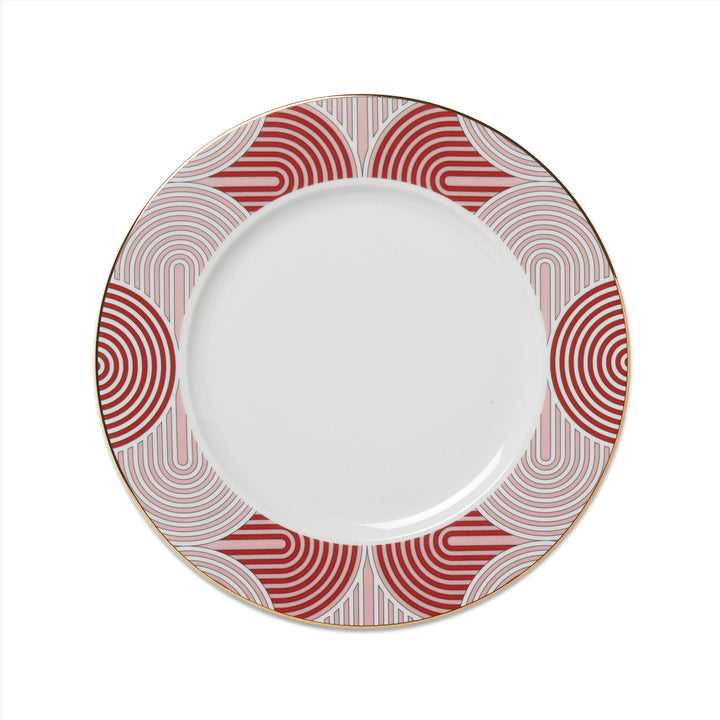 Slinky Rosso Charger Plate, Home and Decor, Ileana Makri