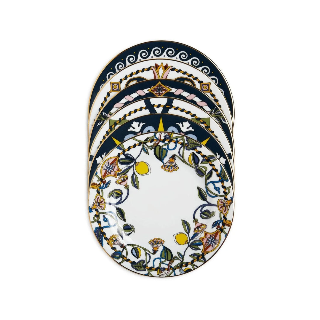 Vesuvio Plates (Set of 6) - La Double J - Ileana Makri store