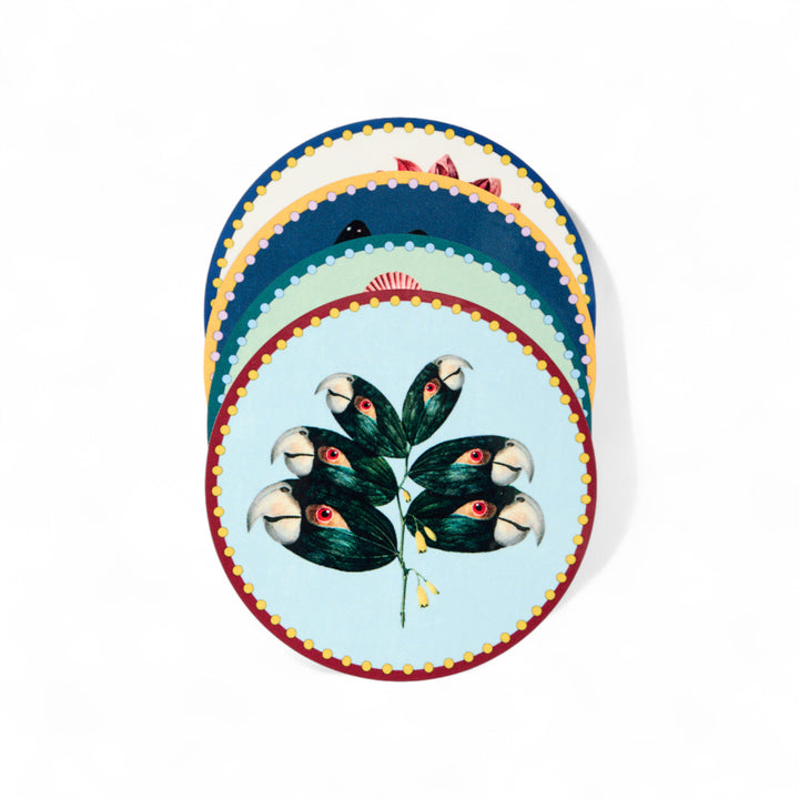 Blooming Buddies Disk Placemats (Set of 4)