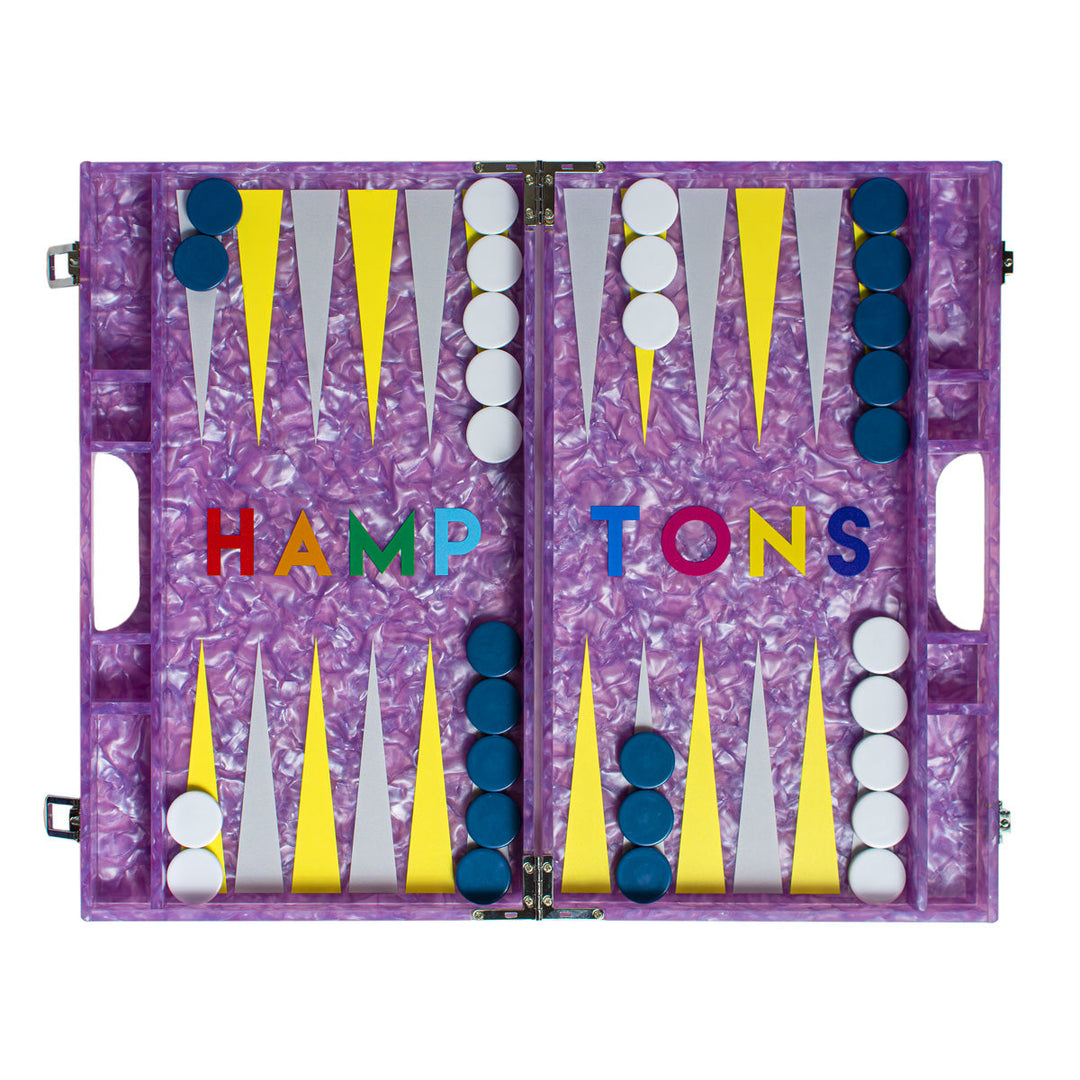 Hamptons Backgammon - MaisonGames - Ileana Makri store