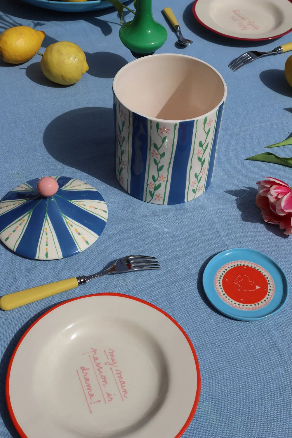 Magic Box Flower Blue, Home and Decor, Ileana Makri