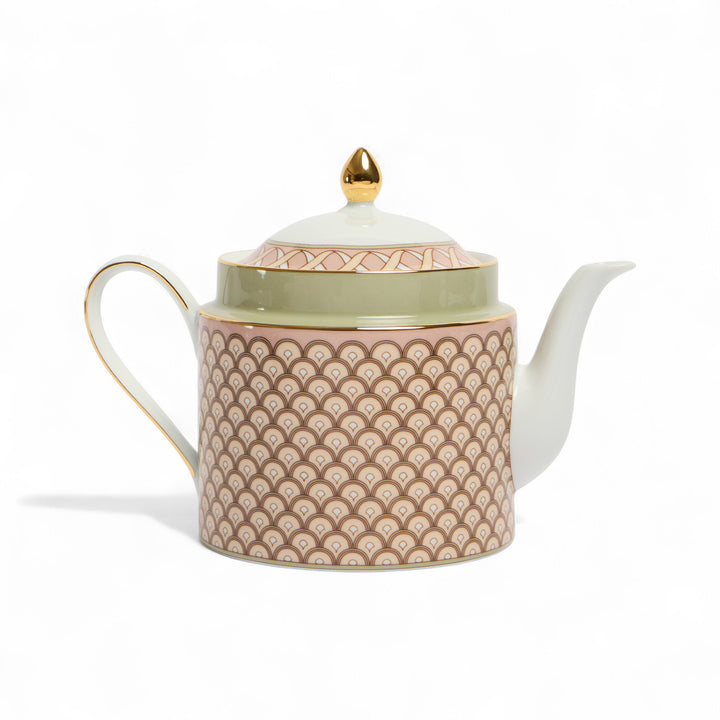 Odysseus Dusty Pink Impero Tea Pot