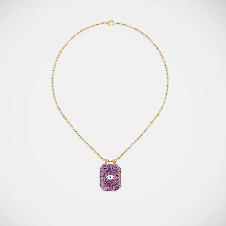 Raiz'in Scapular Glitter Purple (28mm)