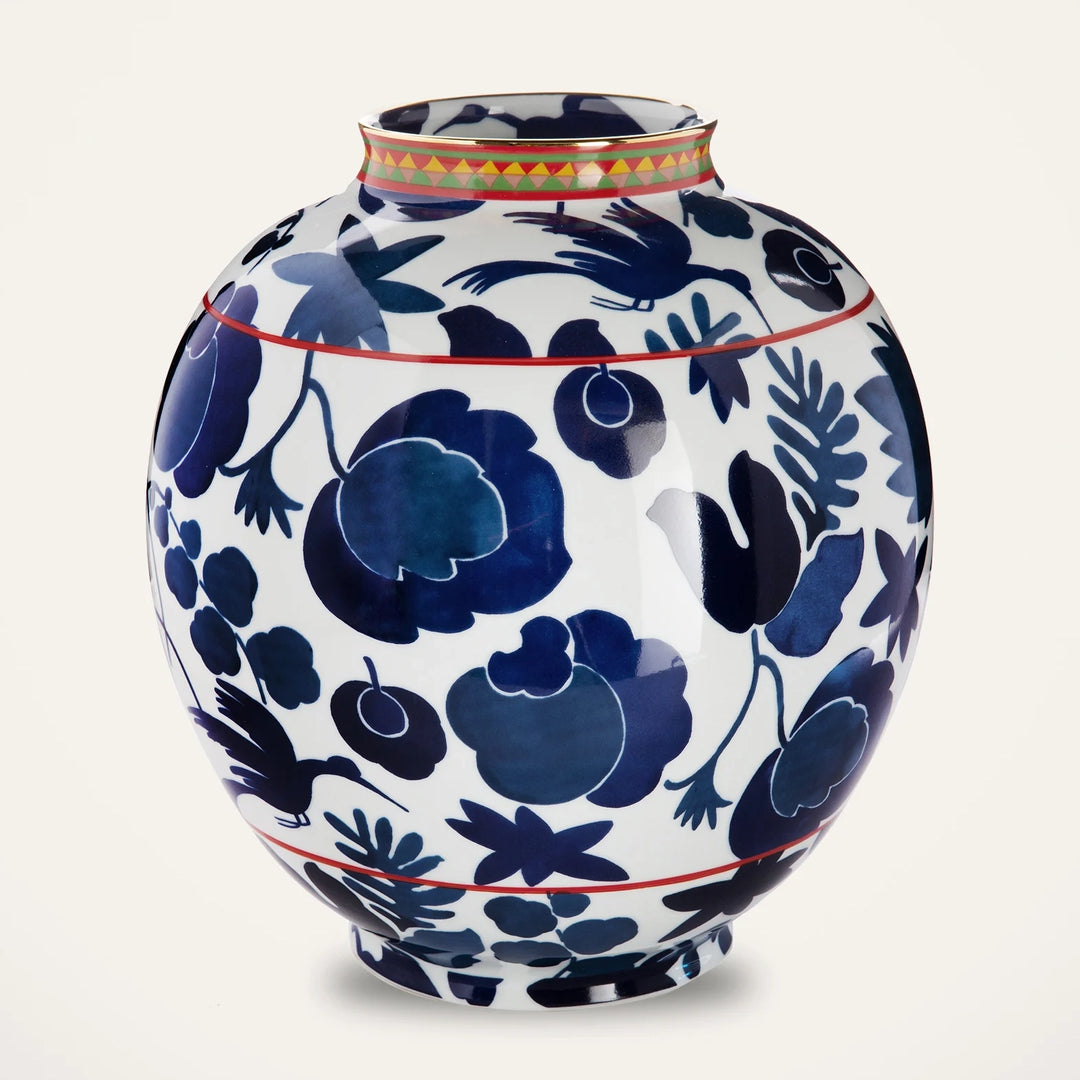 Big Bubble Vase Wildbird Blu, Home and Decor, Ileana Makri