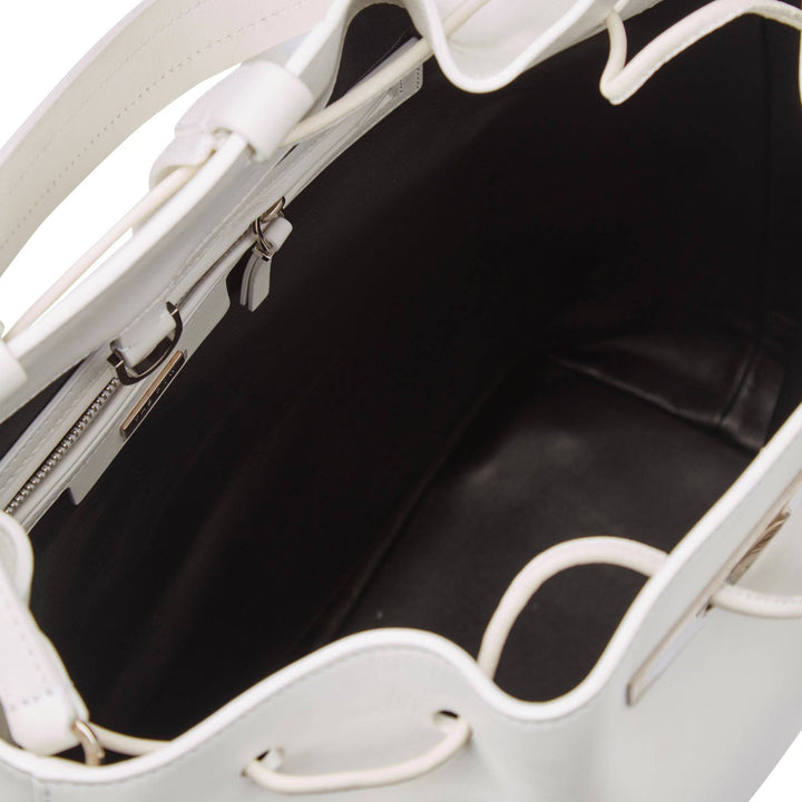 Back Bag White - The Row - Ileana Makri store