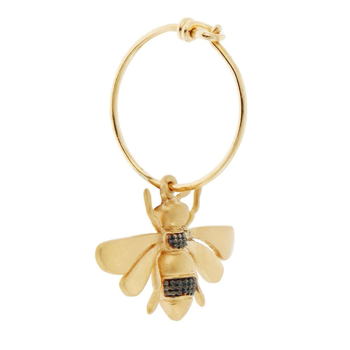 Bee Mini Hoops - Eye M Jungle - Ileana Makri store