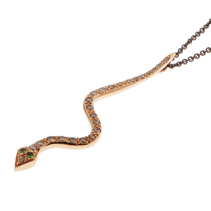 Big Snake Pendant P-CHD-TS - SNAKES - Ileana Makri store
