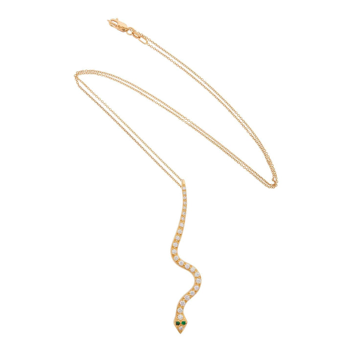 Big Snake Pendant Y-D-Ts - SNAKES - Ileana Makri store