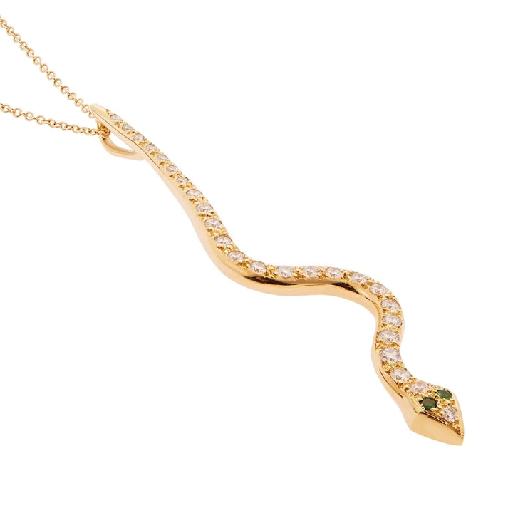 Big Snake Pendant Y-D-Ts - SNAKES - Ileana Makri store