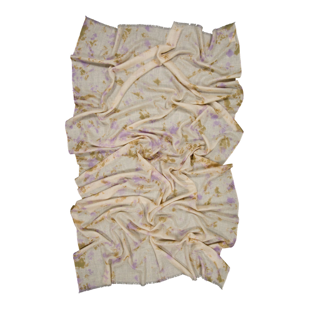 Bloom Lilac Cashmere Shawl