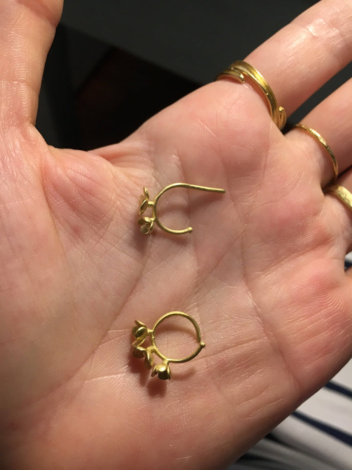 Blooming Mini Hoop 2 Flowers - Joanna Peters - Ileana Makri store