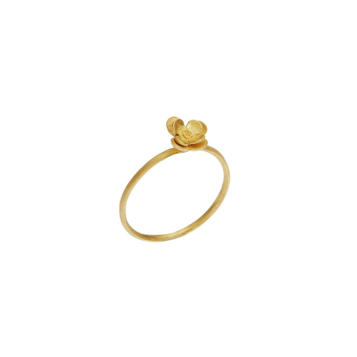 Blooming Single Flower Ring - Joanna Peters - Ileana Makri store
