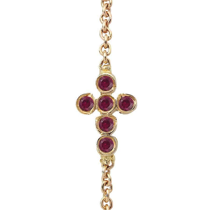 Mini Cross Bracelet P-Ru - Classic - Ileana Makri store