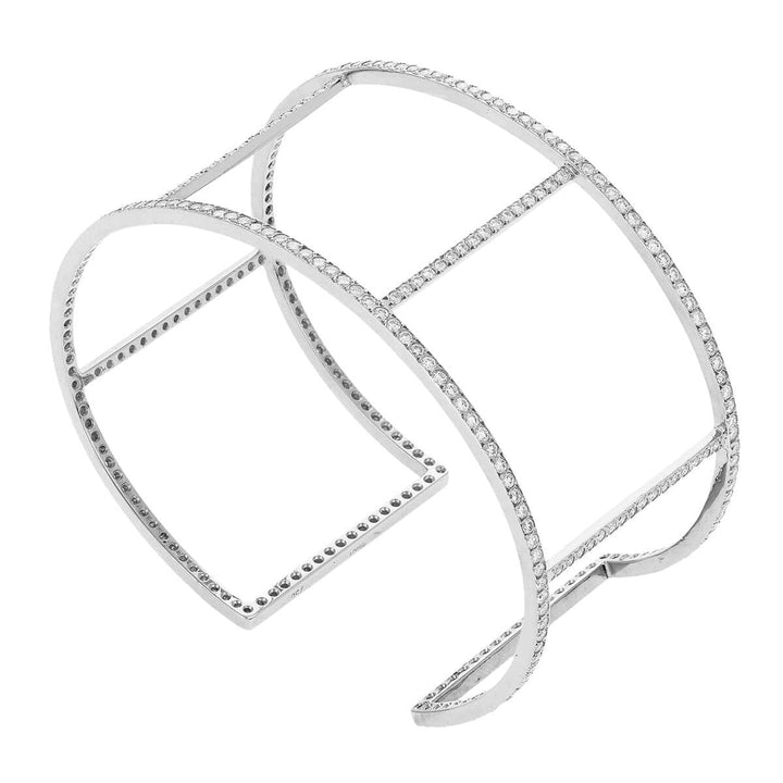 Wire Cuff W-D - Classic - Ileana Makri store