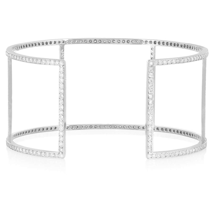 Wire Cuff W-D - Classic - Ileana Makri store