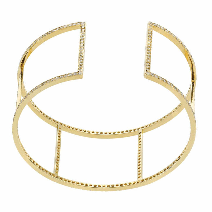 Wire Cuff Y-D - Classic - Ileana Makri store
