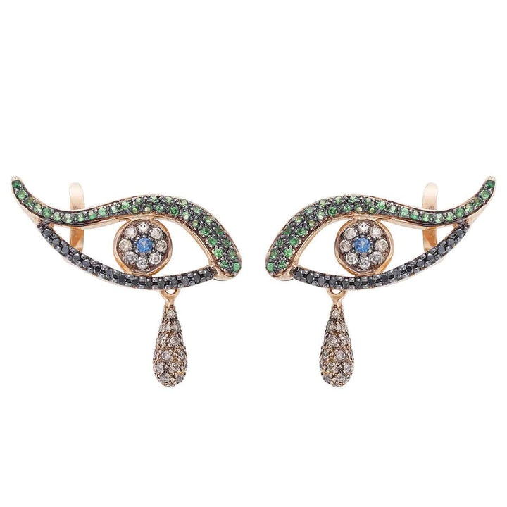 Feelings Earring P-Chd-Bd-Ts-Bs - Crying Eyes - Ileana Makri store