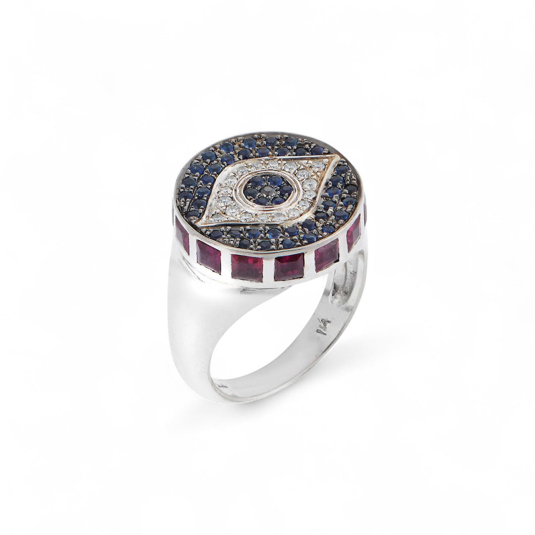 Dawn Candy Chevalier Ring W-D-Ru