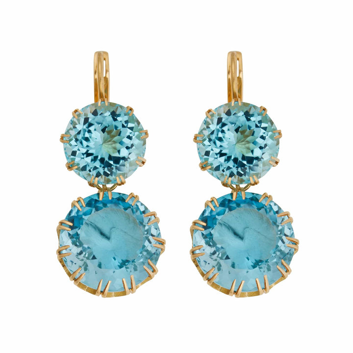 Double Crown Blue Topaz - Crown - Ileana Makri store